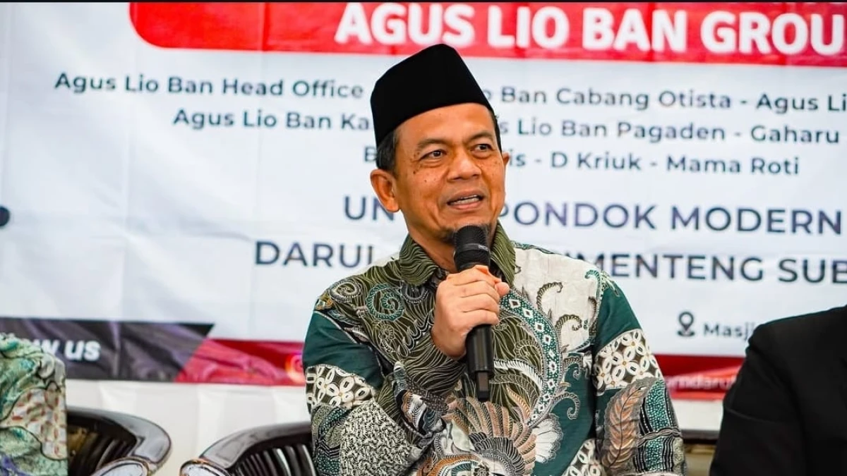 CEO Agus Lio Ban Group, H. Agus Maulana mengungkapkan alasan dirinya terus mengembangkan usaha yang ia jalankan.