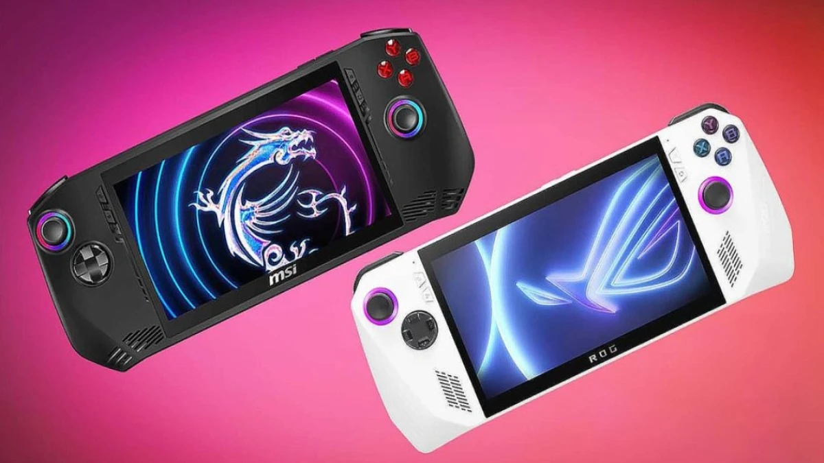 ASUS ROG Ally Z1 Extreme vs MSI Claw A1M: Duel Handheld Gaming PC Terbaik 2025