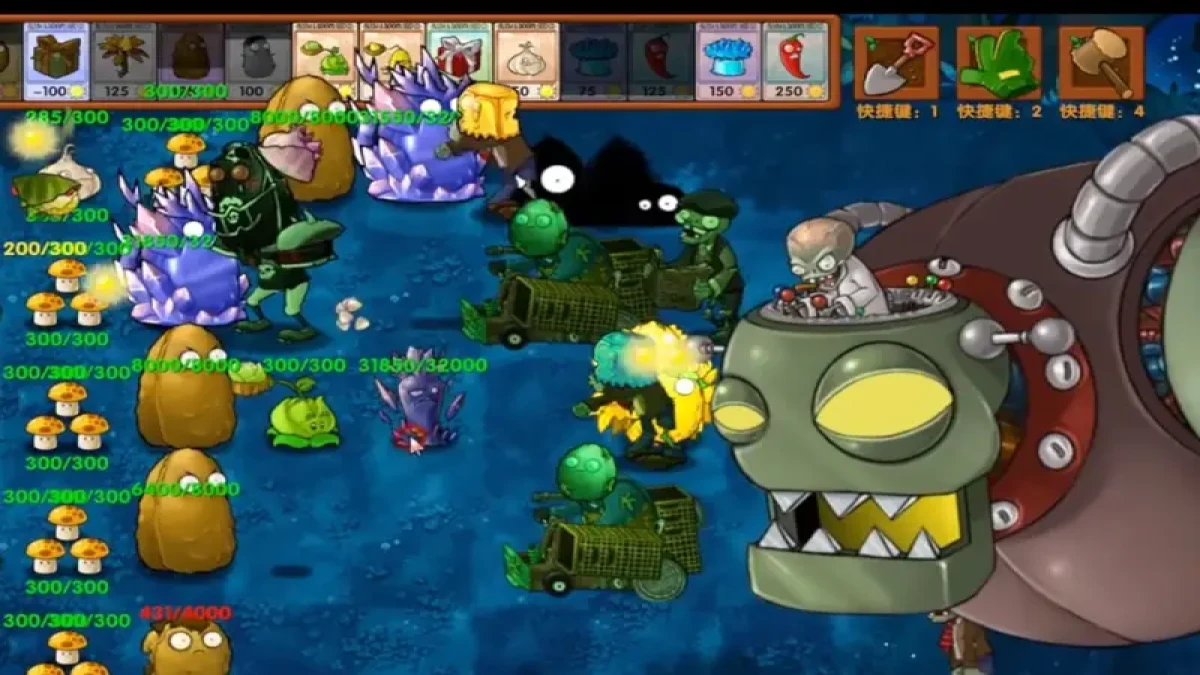 PvZ Fusion 2.1.7 Dr. Zomboss (Foto: Tangkapan Layar)