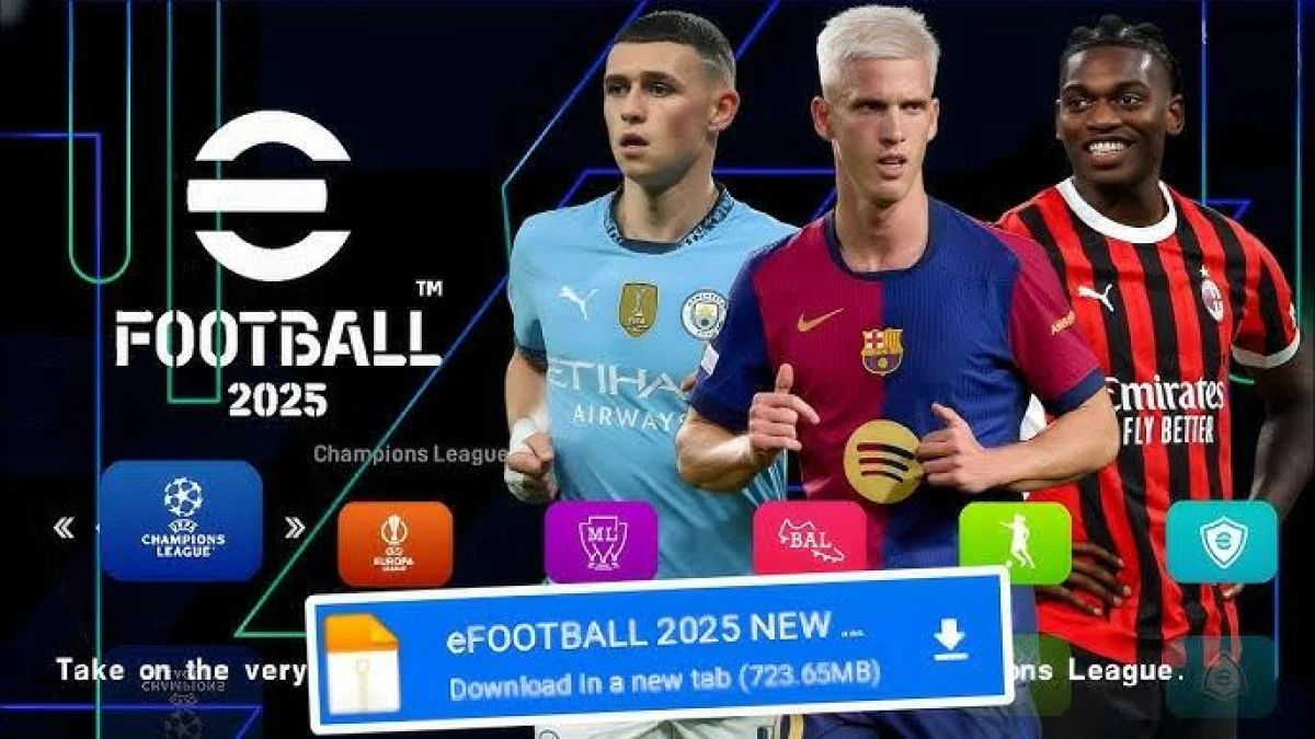 Rilis Download Game eFootball PES 2025 PPSSPP Ukuran Kecil untuk Android Offline