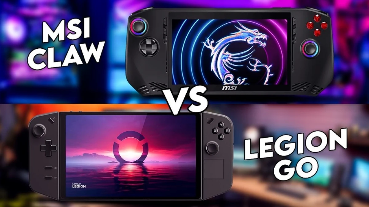 Lenovo Legion Go vs MSI Claw: Perbandingan Handheld Gaming Terbaik 2025