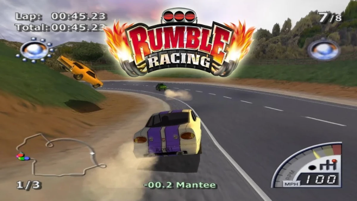 Download Nascar Rumble PPSSPP PS2 ISO Ukuran Kecil