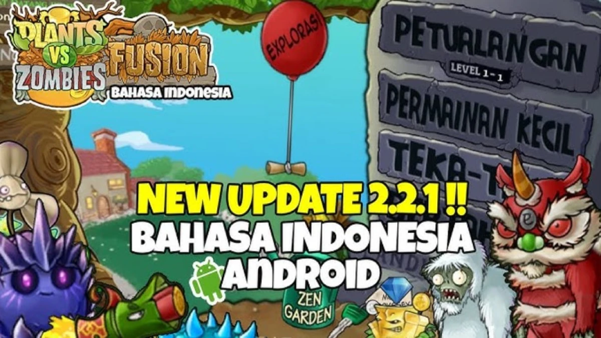 Link Download PVZ Fusion 2.2.1 Bahasa Indonesia untuk PC dan Android