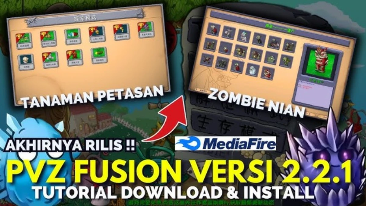 Tutorial Cara Instal Plants vs Zombies Fusion 2.2.1 di PC