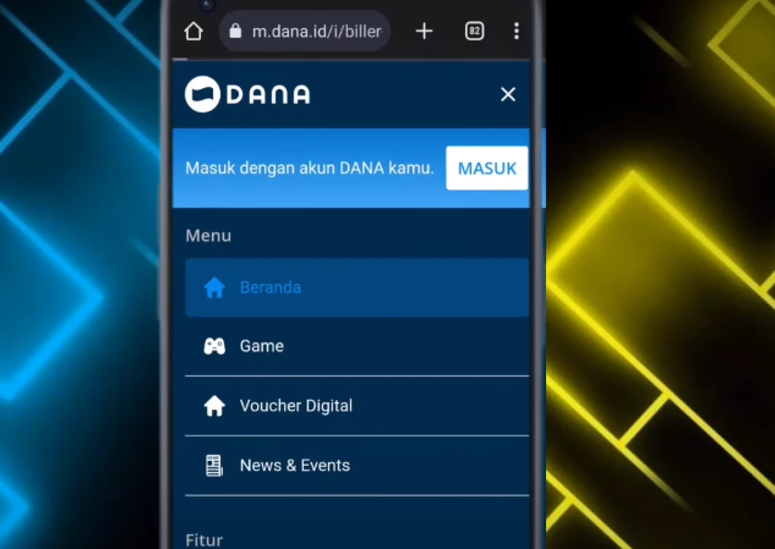 Cara Login Dana Melalui Web Tanpa Aplikasi