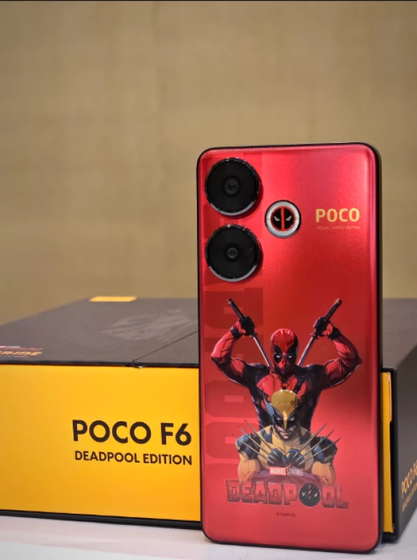 Poco F6 Deadpool Edition