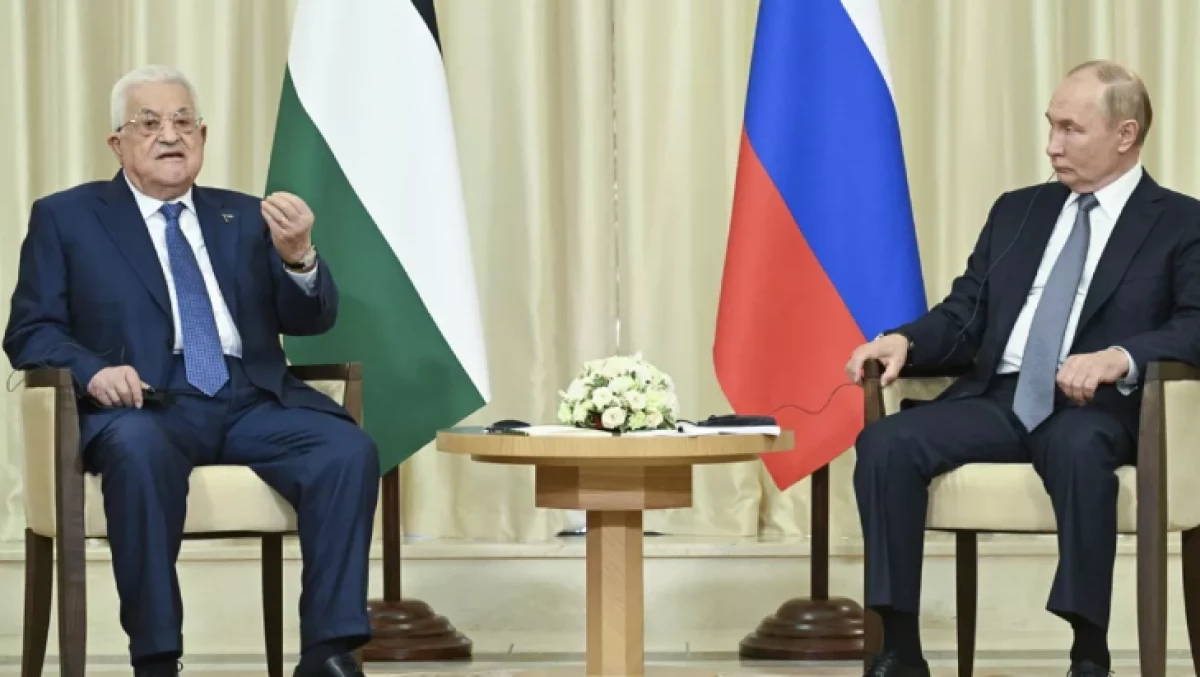 Mahmoud Abbas Bertemu dengan Putin, Keprihatinan Palestina menjadi Topik Utama