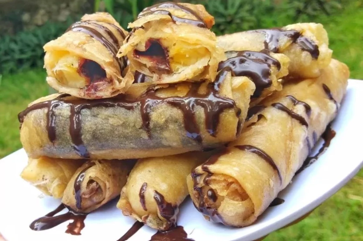 Resep Pisang Coklat Kulit Lumpia yang Renyah dan Manis