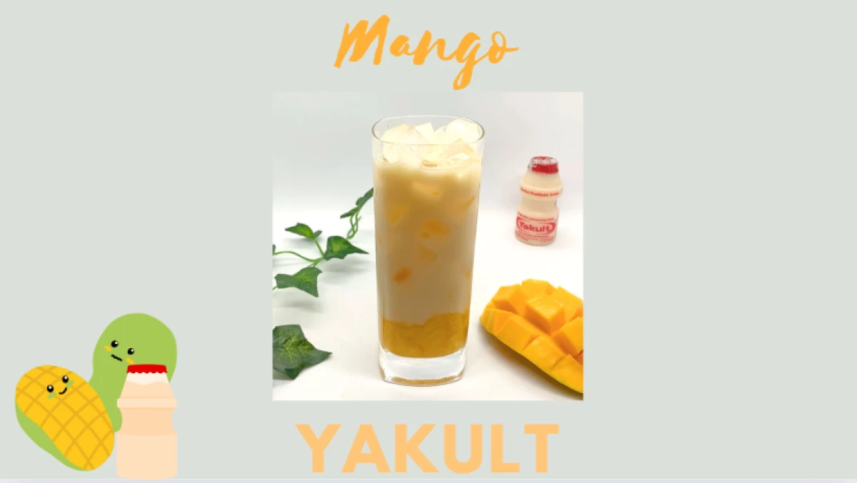 Panas-panas Butuh yang Seger? Bikin Mango Yakult yang Super Nyegerin, nih!