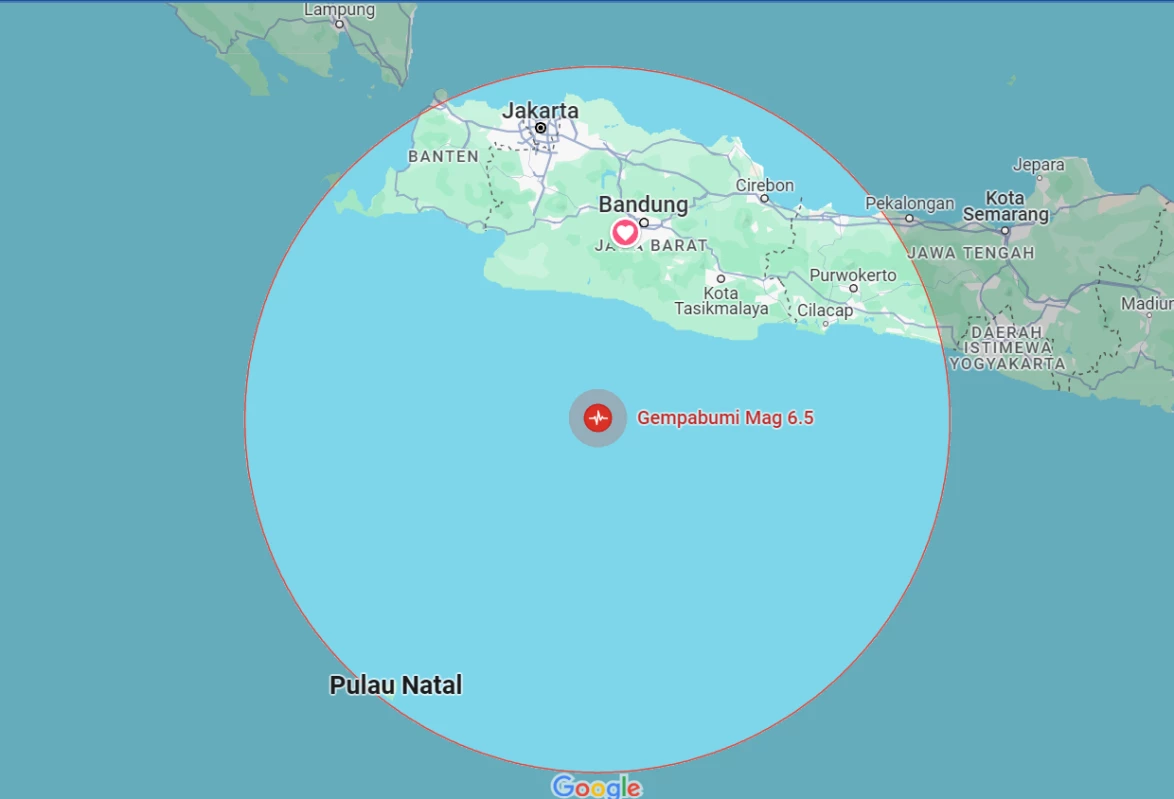 Gempa Garut hari ini