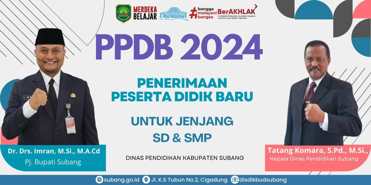 Simak! Aturan PPDB Subang dan Kuota Jalur Zonasi Jenjang TK, SD dan SMP