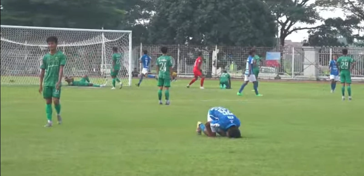 Persikas Subang Ditahan Imbang PS Siak 1-1 di Babak Pertama.