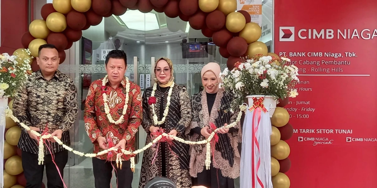 CIMB Niaga Buka Kantor Digital di Rolling Hills Karawang