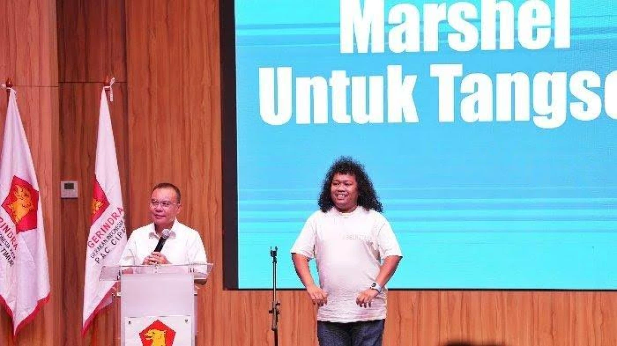 Marshel Widianto Maju Jadi Calon Wakil Walikota sumber foto TRIBUNTANGERANG.COM