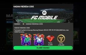 Kode Redeem FC Mobile EA SPORTS Hari Ini 6 Januari 2025