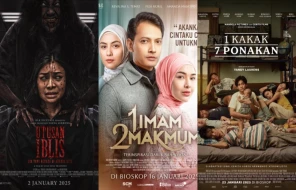 Daftar Film Indonesia yang Tayang di Bioskop Januari 2025, Ada Utusan Iblis hingga 1 Imam 2 Makmum