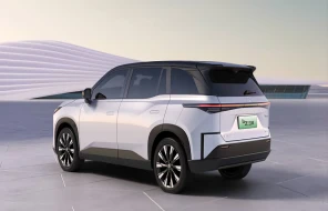 Ilustrasi: Mobil listrik Toyota bZ3X diluncurkan di arena Beijing Auto Show 2024, Kamis (25/4/2024). [Dok Toyota]