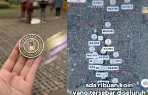 Viral! Berburu Koin Jagad yang Bisa Ditukar Jadi Duit Sampai Rp100 Juta