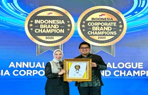 JNE berhasil meraih penghargaan Indonesia Brand Champion 2025 kategori Jasa Pengiriman.