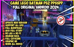 Cara Download Game Lego Batman Versi PPSSPP di Android - Mudah dan Cepat!