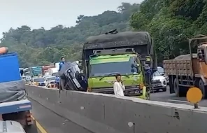 Kecelakaan Maut di Tol Cipularang Km 80